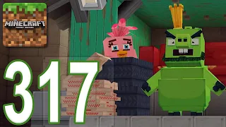 Minecraft: PE - Gameplay Walkthrough Part 317 - Angry Birds: Mission 2 (iOS, Android)