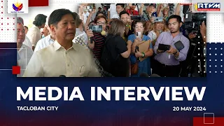 Media Interview in Tacloban City 5/20/2024