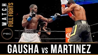 Gausha vs Martinez  FULL FIGHT: August 27, 2016 - PBC on Spike