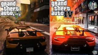 GTA 4 CryENB 2018 Ultra Graphics mod VS GTA 5 REDUX 1.4 2018 Ultra Graphics mod #2