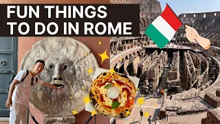 Fun Things to Do in Rome, Italy 🇮🇹 3 day itinerary | Food Tour