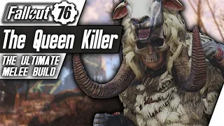 Fallout 76 Builds - The Queen Killer - Ultimate End Game Bloodied Unarmed Build - [Min-Max Damage]