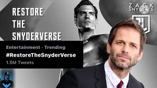 Restore The Snyderverse Trending Event Starts Today. AT&T Needs To Listen.