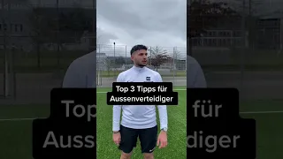 Top 3 Tipps für Aussenverteidiger ⚽️ #Shorts #aussenverteidiger #fussball