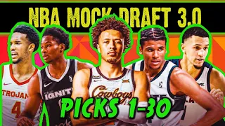 2021 NBA Mock Draft 3.0 [FULL 1ST ROUND, PICKS 1-30]