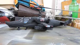 вертолёт ка-50 чёрная акала