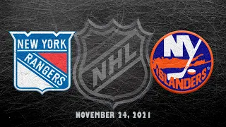 NHL Rangers vs Islanders | Nov.24, 2021