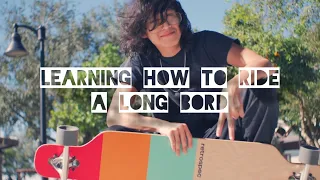 learning how to ride a long bord (Reupload)