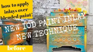 How to Apply a Paint Inlay over Blended Paint