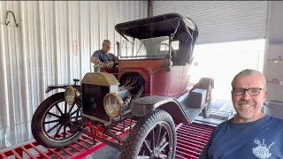 1915 Ford Model T Stock Engine Dyno Horsepower Test