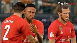 What If NEYMAR, POGBA & JOVIC Come To REAL MADRID ? - JUVENTUS vs REAL MADRID - PES 2019 Gameplay PC