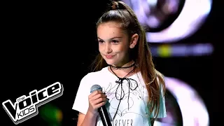 Olivia Klinke – „Cicho” – Przesłuchania w ciemno – The Voice Kids Poland