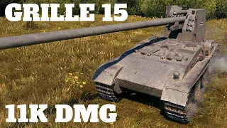 Grille 15 - 11K DAMAGE - World Of Tanks