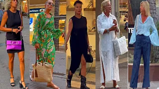 Street style from Italy🇮🇹ITALIAN SUMMER 2023 OUTFITS for All AGES/50+ and FABULOUS STREET STYLE