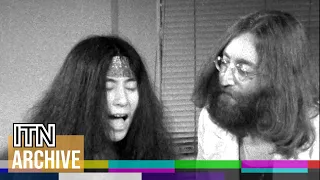 John Lennon and Yoko Ono Demonstrate "Howling" (1969)