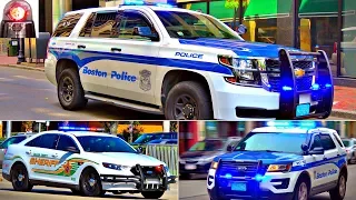 Police Cars Responding Compilation - BEST OF 2017 - Lights and Sirens