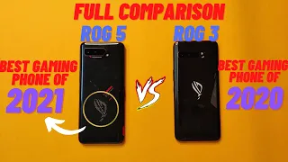 Asus ROG 5 vs ROG 3 | Full Comparison | Performance, Speed, Heating, Battery | Android 11 in ROG 3?