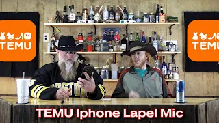 TEMU Iphone Lapel Mic Test and Review