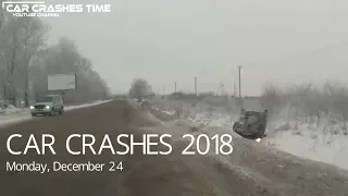 Car Crash Compilation - December 24, 2018.