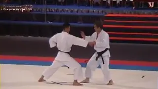 SENSEI HIROKAZU KANAZAWA / DEMONSTRATION BALI 2000 / KATA HAKUTSURU