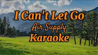 I Can't Let Go. Air Supply. Dhonbapz Karaoke