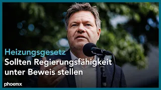 Robert Habeck zum Heizungsgesetz am 13.06.23