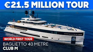 Full Superyacht Tour of the Baglietto Club M (131ft)