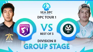 [FIL] InterActive Philippines vs Spawn 496 | DPC SEA Tour 1 Division 2