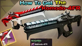 Destiny 2 - How To Get The Komodo 4FR | Pinnacle/Ritual Weapon