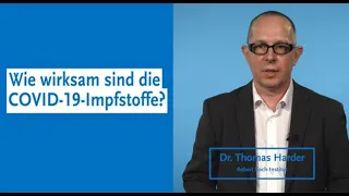 Wie wirksam sind die COVID-19-Impfstoffe?