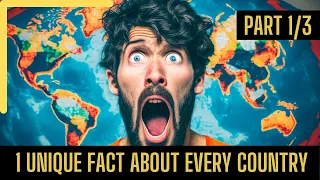 1 Unique Fact About Every Country That Will Make You Wonder! 🌎PART 1/3  #facts #oddfacts