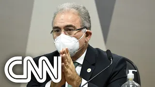 Senador solicita reconvocação de Marcelo Queiroga à CPI da Pandemia | CNN PRIME TIME