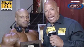 Shaun Clarida Interview: “The Goal Is Top 6 At Mr. Olympia” | New York Pro 2018