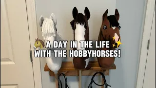 Day in the life with my hobbyhorses!! // Hobby Horse Heaven