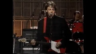 Paul McCartney - I Wanna Be Your Man ("Up Close" 1992) (Broadcast Version)