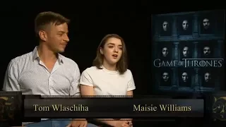 Game of Thrones: Maisie Williams and Tom Wlaschiha "Friends with Benefits"Jaqen and Arya