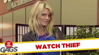 Mysterious Stealing Girl Prank - Throwback Thursday