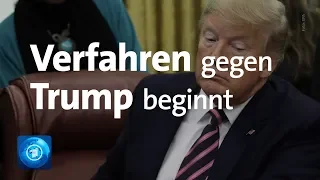 Amtsenthebungsverfahren gegen Trump im Senat gestartet