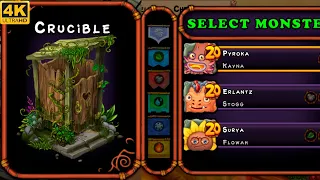 Crucible - Amber Island (My Singing Monsters) 4k