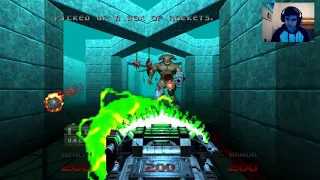 Let's play Doom 64 (PC) - Map 40 (Panic) | Watch Me Die 100% Playthrough