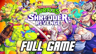 Teenage Mutant Ninja Turtles: Shredder's Revenge - Full Game Gameplay Walkthrough Longplay