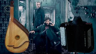 BBC Sherlock`s Theme Melody - Accordion and Bandura Cover
