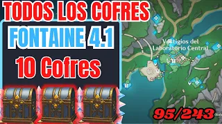 🌟TODOS LOS COFRES DE FONTAINE🌟| PARTE 5 | VERSION 4.1 | Genshin impact