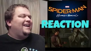 Spider-Man Homecoming "Your The Spider-Man" Clip and Trailer REACTION