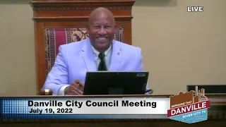 City Council Meeting July 19, 2022