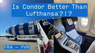 Amazing Brand New Condor A330 NEO Business Class! | FRA - YVR