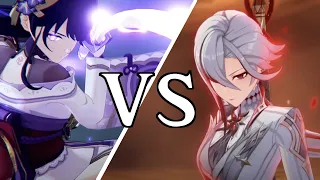 Waifu Fight! - Solo Arlecchino Vs Raiden