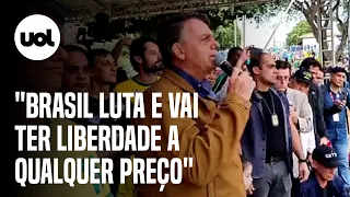 Bolsonaro repete falas de 7 de setembro e ataca STF