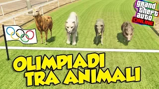 Gta 5 ITA - Le Olimpiadi con gli animali di Gta!!