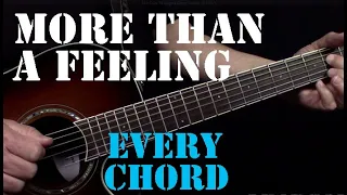 More Than A Feeling - Learn Every Chord - Guitar Lesson